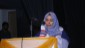 Mrs. Aklima Fatema delivering Speech at Farewell & Reception Programme-2018